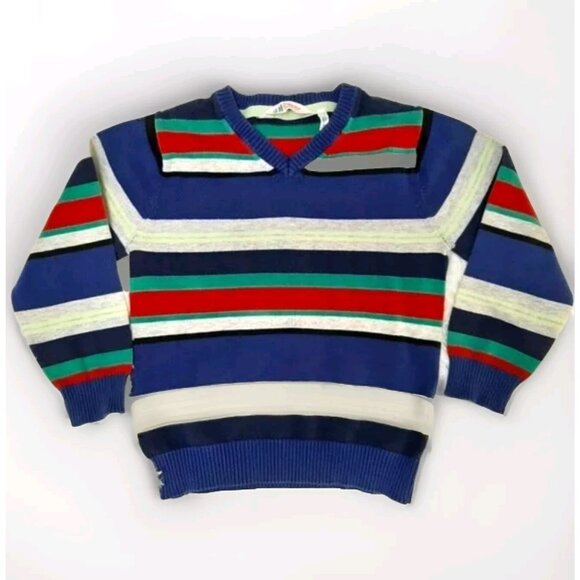 👠 5 for $25 KID'S MULTI-COLOURED SWEATER H&M SIZE 6 - Picture 1 of 3